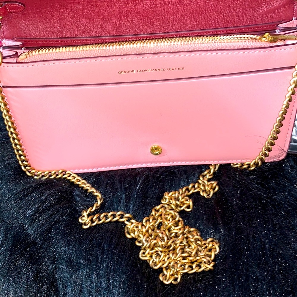 Coach Rose Rivet leather mini crossbody bag - Picture 9 of 15